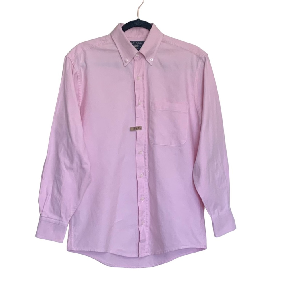 Bills Khakis Pink Button Down Shirt Sz S